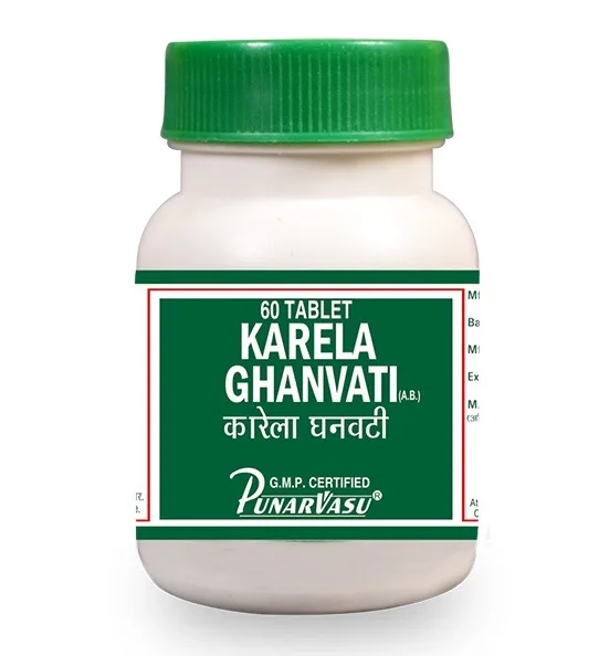 Карела Гханваті 60 табл Punarvasu Karela Ghanvati