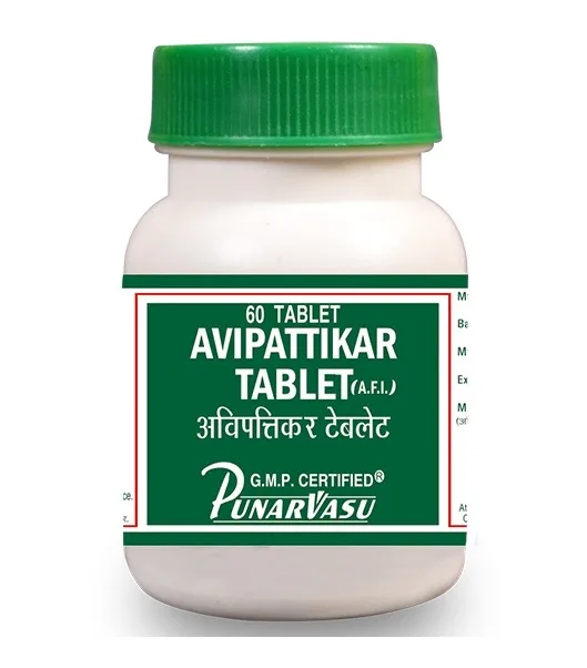Авіпаттікар 60 табл Punarvasu Avipattikar Tablet