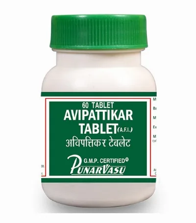 Авіпаттікар 60 табл Punarvasu Avipattikar Tablet