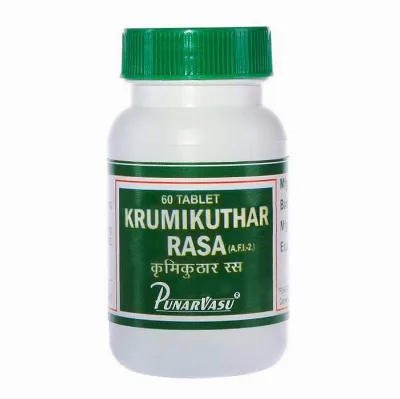 Крімікутхар рас 60 табл Punarvasu Krumikuthar Rasa