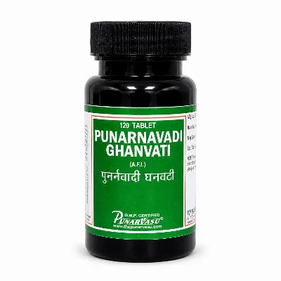 Пунарнаваді Гханваті 120 табл Punarvasu Punarnavadi Ghanvati