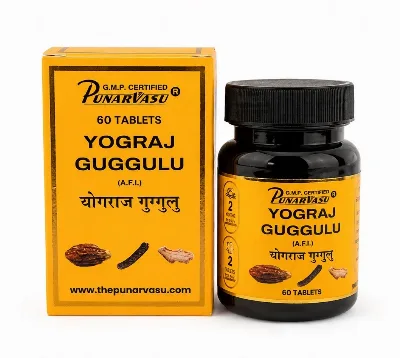 Йогарадж гуггул 60 табл Punarvasu Yograj Guggulu