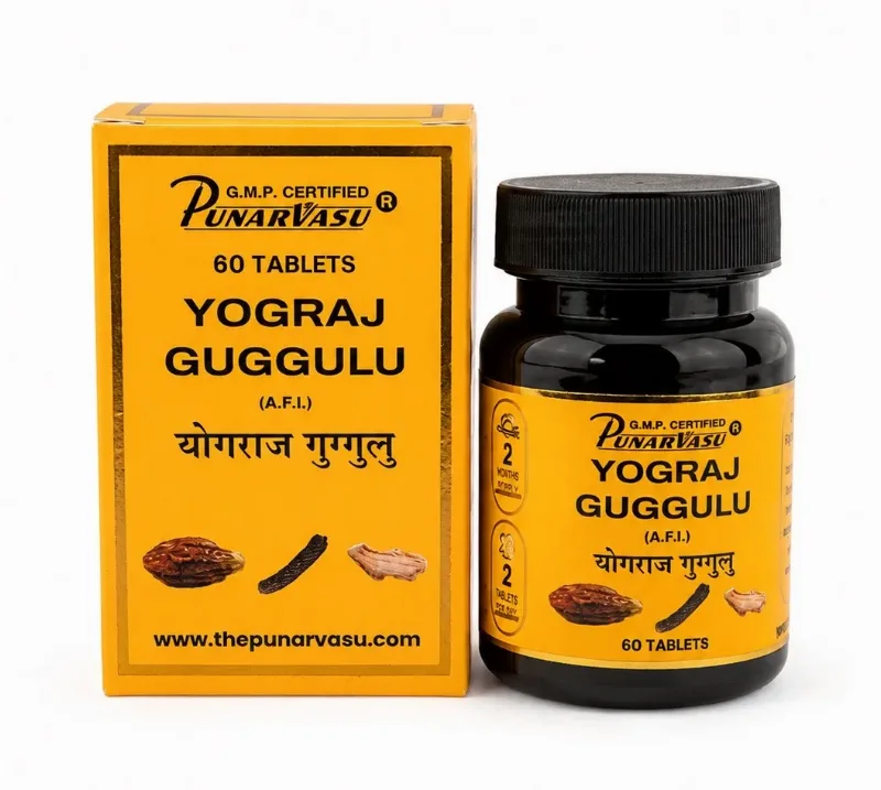 Йогарадж гуггул 60 табл Punarvasu Yograj Guggulu