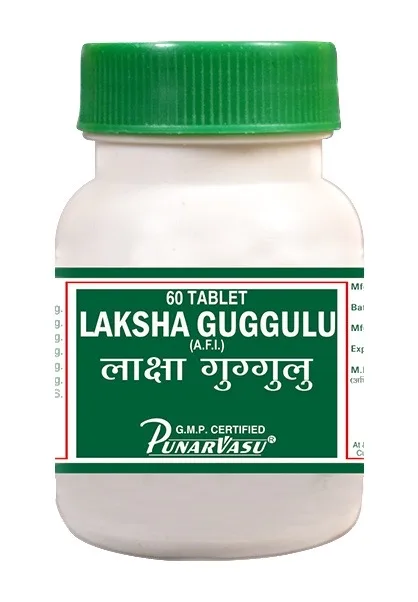 Лакша гуггул 60 табл Punarvasu Laksha Guggulu
