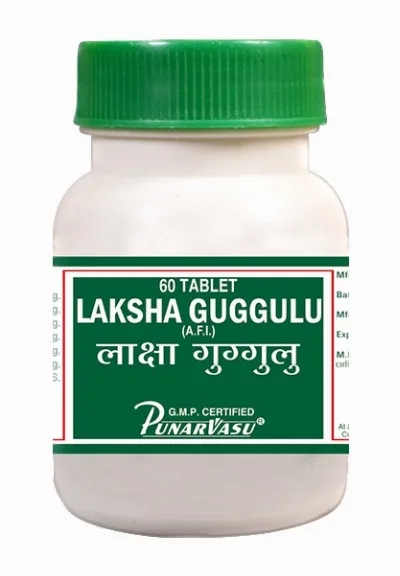 Лакша гуггул 60 табл Punarvasu Laksha Guggulu