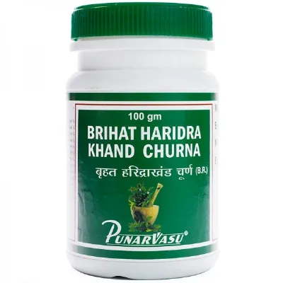 Брихат харидра кханда чурна 100 г Punarvasu Brihat Haridra Khand Churna