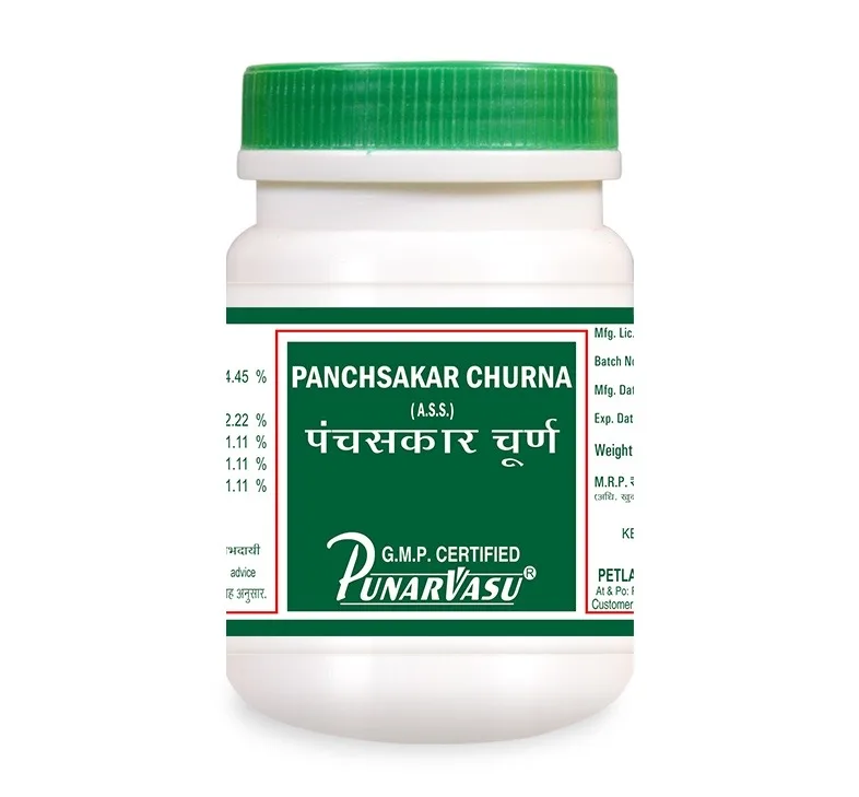 Панчсакар чурна 100 г Punarvasu Panchsakar Churna