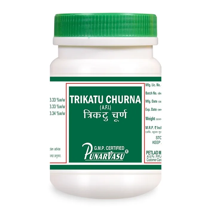 Трикату чурна 100 г Punarvasu Trikatu Churna