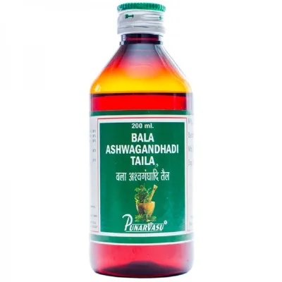 Бала Ашвагандхади таила 200 мл Punarvasu Bala Ashwagandhadi Taila