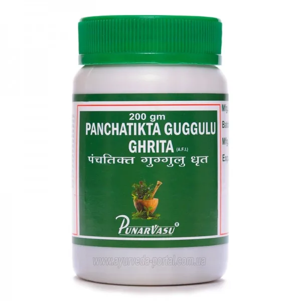 Панчатікта Гуггул Гхріта 200 г Punarvasu Panchatikta Guggulu Ghrita