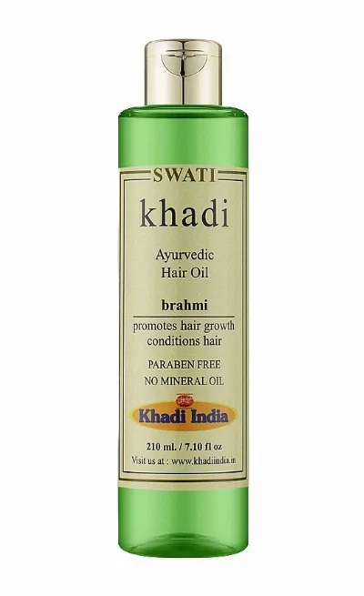 Аюрведична олія для волосся Брахмі 210 мл Khadi Swati Ayurvedic Hair Oil Brahmi