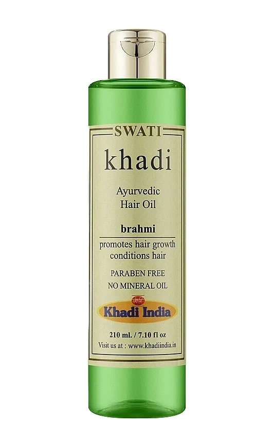 Аюрведична олія для волосся Брахмі 210 мл Khadi Swati Ayurvedic Hair Oil Brahmi