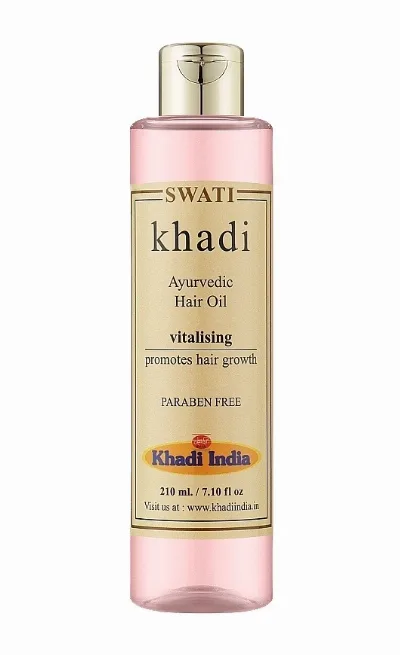 Аюрведична олія для оздоровлення та росту волосся 210 мл Khadi Swati Ayurvedic Hair Oil Vitalising