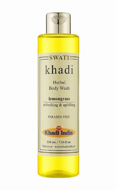 Гель для душу Лемонграс 210 мл Khadi Swati Herbal Bodywash Lemongrass