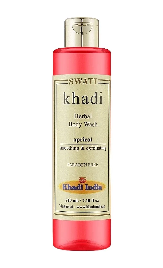 Гель для душу Абрикос 210 мл Khadi Swati Herbal Bodywash Apricot