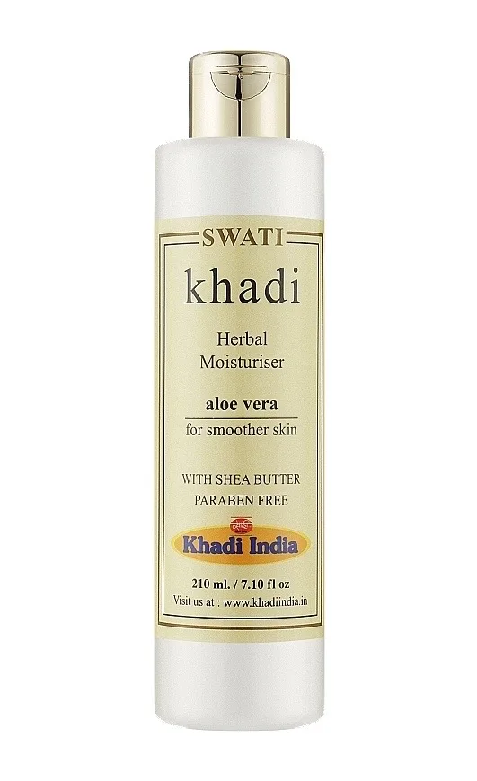 Лосьйон для тіла зволожуючий Алое вера 210 мл Khadi Swati Herbal Moisturising Lotion Alovera