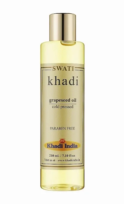 Олія виноградних кісточок 210 мл Khadi Swati Herbal Grapeseed Oil
