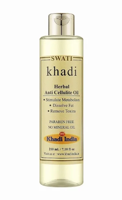 Масажна олія антицелюлітна 210 мл Khadi Swati Herbal Anticelulite Oil