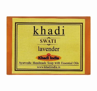 Мило ручної роботи Лаванда 125 г Khadi Swati Lavender Soap