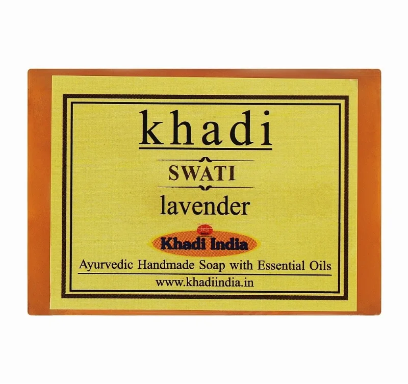 Мило ручної роботи Лаванда 125 г Khadi Swati Lavender Soap