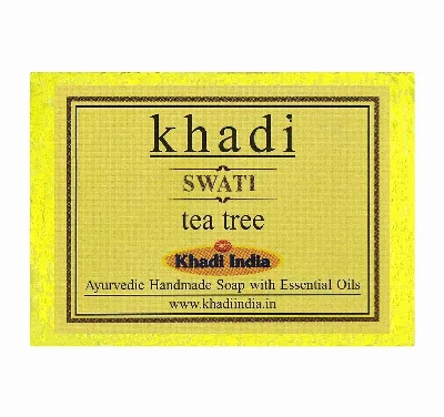 Мило ручної роботи Чайне дерево 125 г Khadi Swati Tea Tree Soap