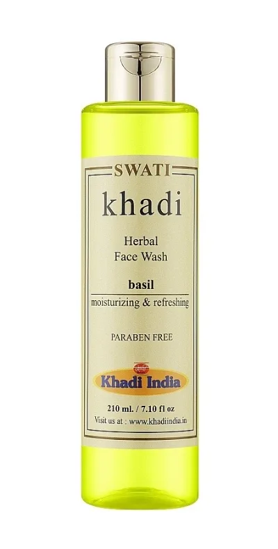 Засіб для вмивання Базилік 210 мл Khadi Swati Herbal Facewash Basil