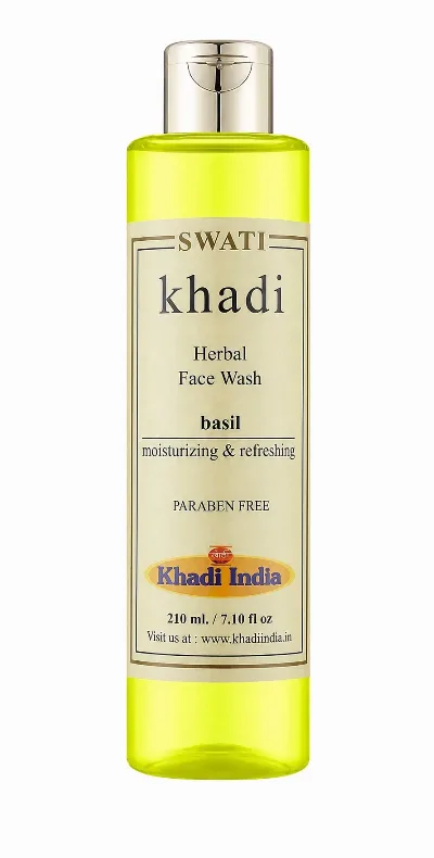 Засіб для вмивання Базилік 210 мл Khadi Swati Herbal Facewash Basil