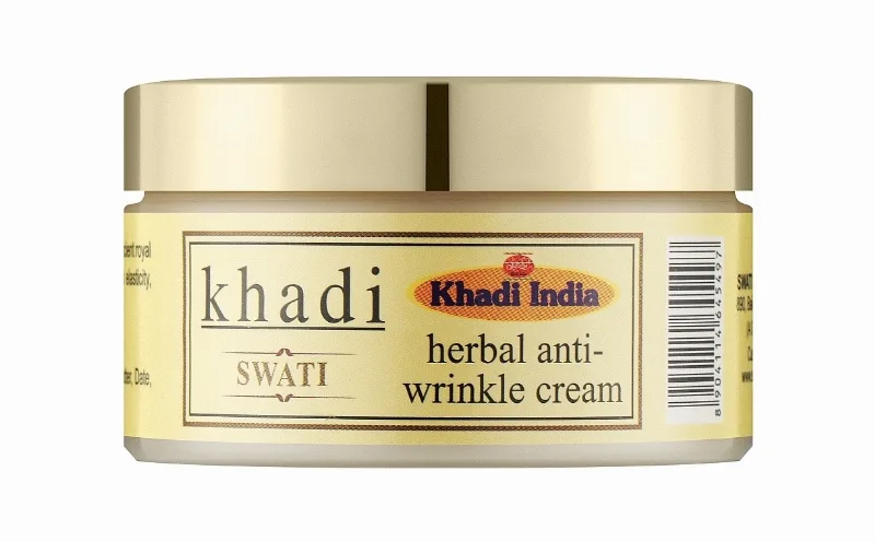 Крем проти зморшок трав'яний 50 г Khadi Swati Herbal Anti-Wrinkle Cream