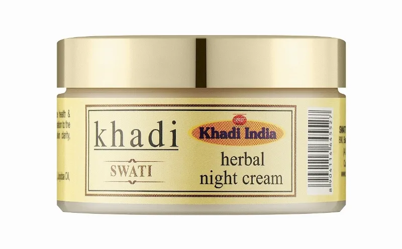 Крем нічний трав'яний 50 г Khadi Swati Herbal Night Cream
