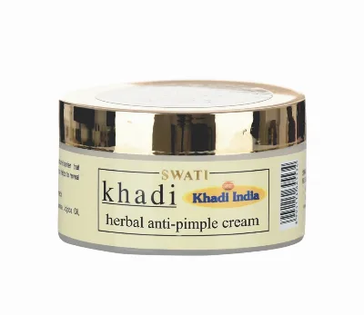 Крем трав'яний від прищів та вугрів 50 г Khadi Swati Herbal Anti Acne & Pimple Cream