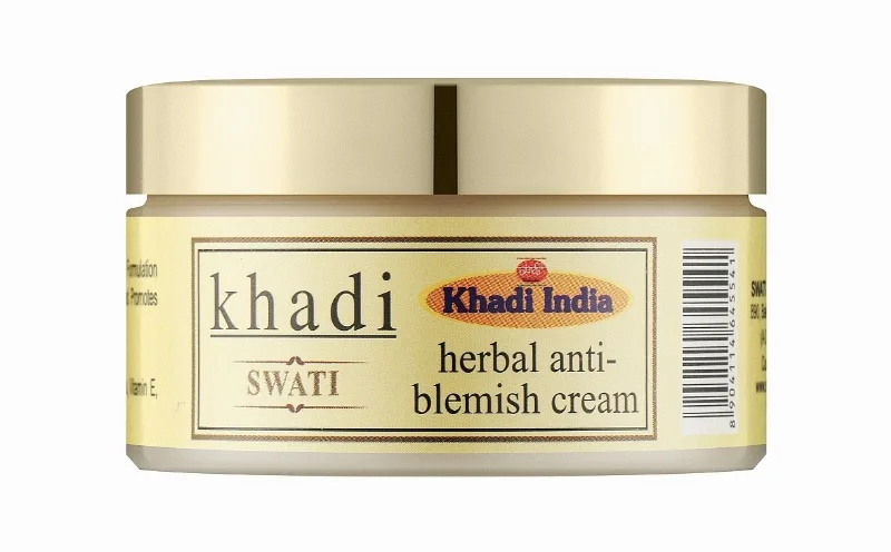 Крем трав'яний проти пігментних плям 50 г Khadi Swati Herbal Anti-Blemish Cream