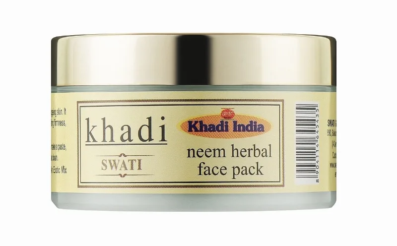 Маска для обличчя трав'яна з німом 50 г Khadi Swati Neem Herbal Face Pack