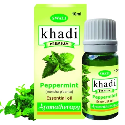 Ефірна олія Перцевої м'яти 10 мл Khadi Swati Premium Essential Oil Peppermint
