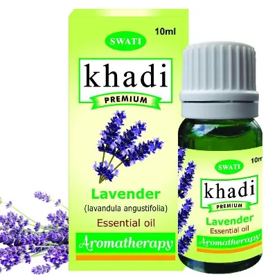 Ефірна олія Лаванда 10 мл Khadi Swati Premium Essential Oil Lavander