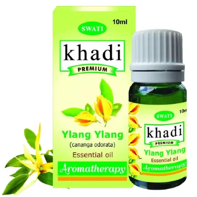 Ефірна олія Іланг-Іланг 10 мл Khadi Swati Premium Essential Oil Ylang Ylang