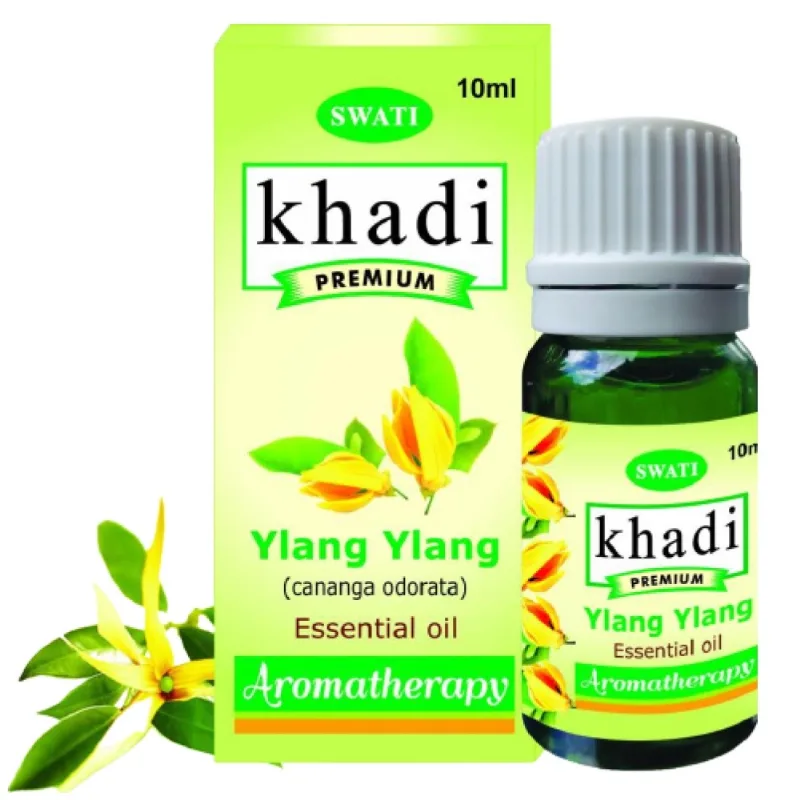 Эфирное масло Иланг-Иланг 10 мл Khadi Swati Premium Essential Oil Ylang Ylang