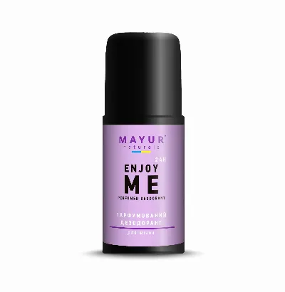 Дезодорант парфумований «Enjoy me» 50 мл Mayur Parfumed Deodorant Enjoy Me