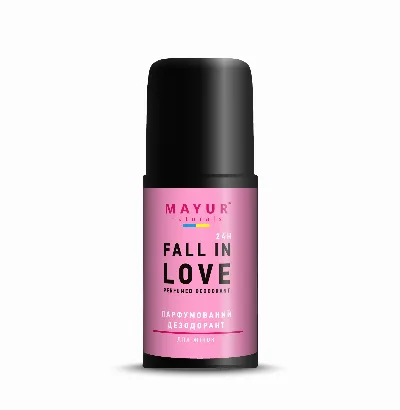 Дезодорант парфумований «Fall in love» 50 мл Mayur Parfumed Deodorant Fall in love