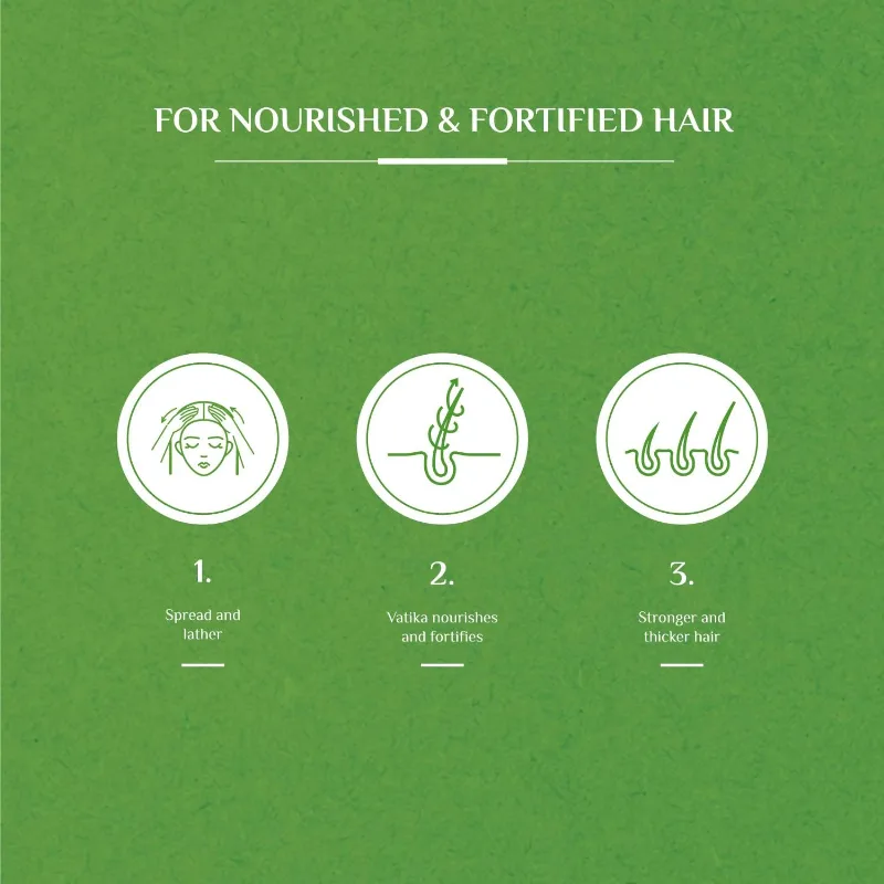 Шампунь проти випадіння волосся з диким кактусом 400 мл Dabur Vatika Hair Fall Control Shampoo 400ml