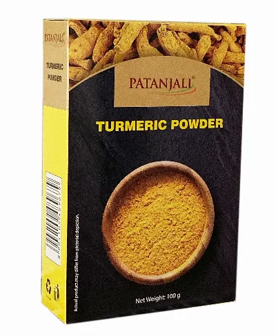 Куркума мелена 100 г Patanjali Turmeric Powder 100g