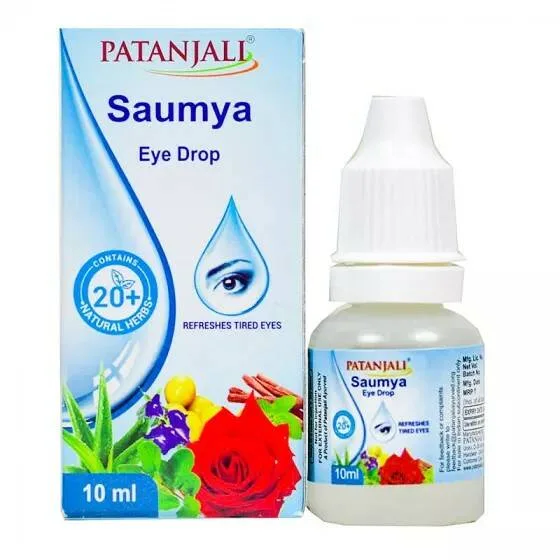 Саумья капли 10 мл Patanjali Saumya Eye Drop