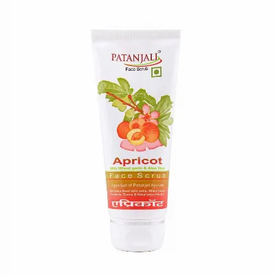 Скраб для обличчя абрикосовий 60 мл Patanjali Apricot Face Scrub