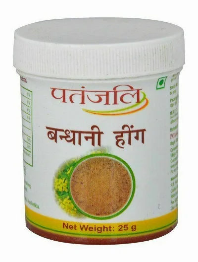 Асафетіда 45% мелена 25 г Patanjali Compounded Asafoetida