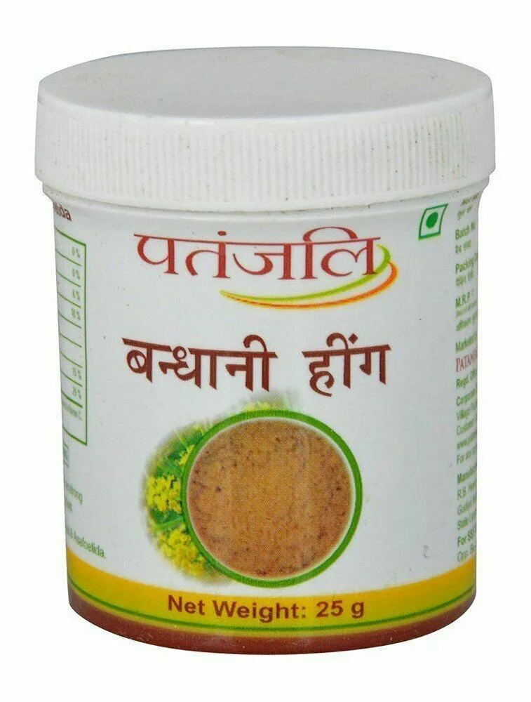 Асафетіда 45% мелена 25 г Patanjali Compounded Asafoetida