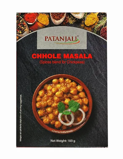 Чоле (чана) масала 100 г Patanjali Chhole Masala