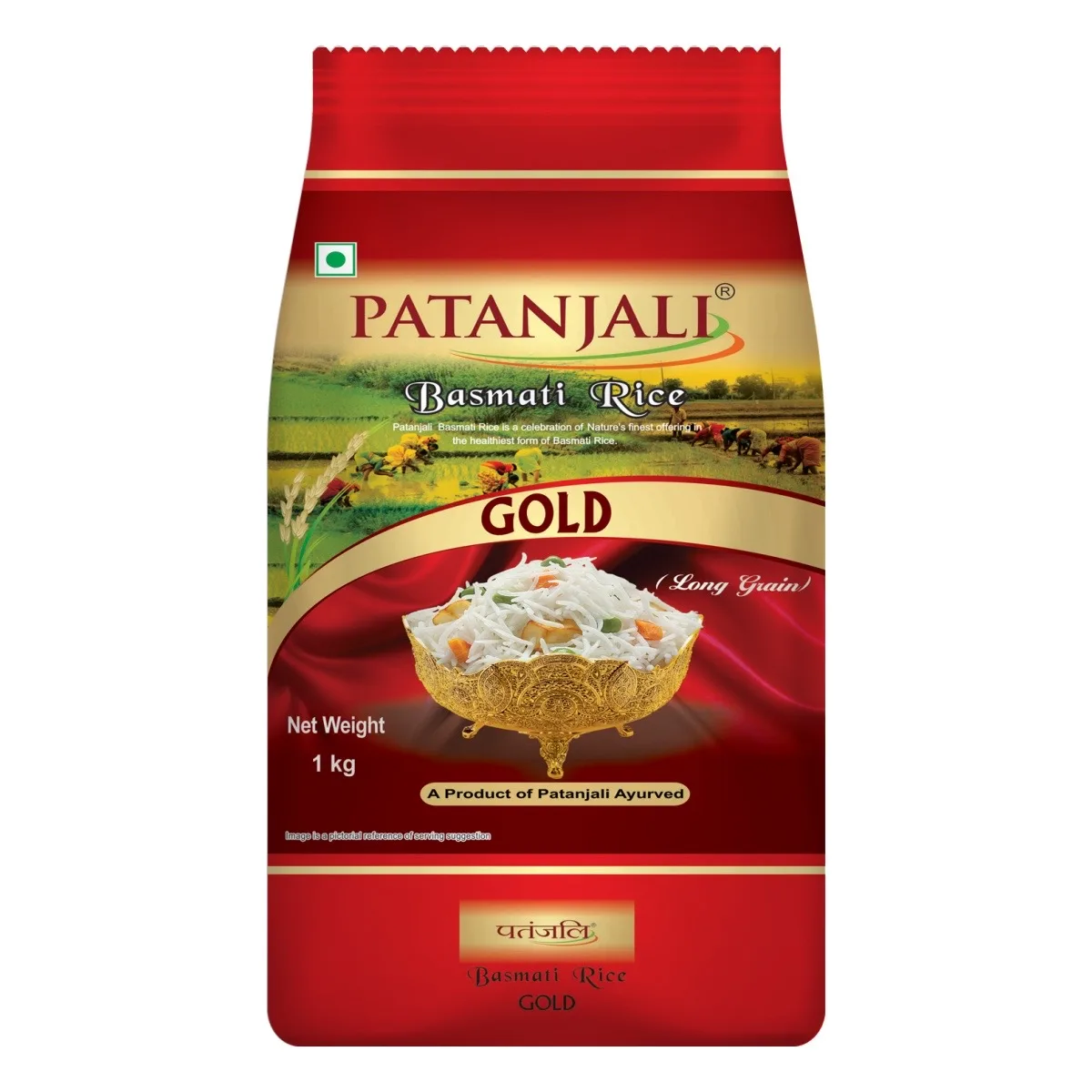 Рис Басматі Голд 1 кг Patanjali Gold Basmati Rice