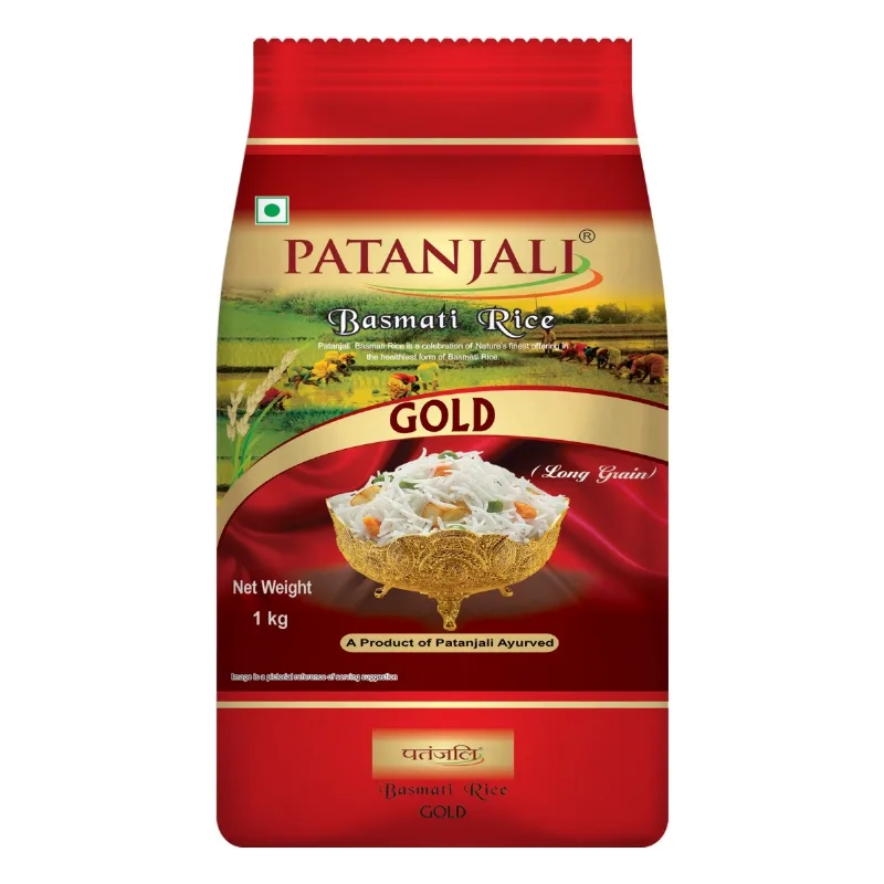 Рис Басматі Голд 1 кг Patanjali Gold Basmati Rice