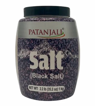 Чорна камʼяна сіль 1 кг Patajali Black Salt