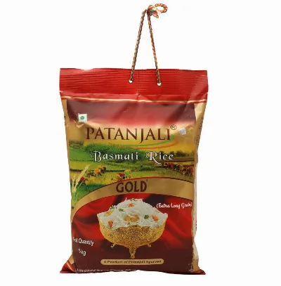 Рис Басматі Голд 5 кг Patanjali Gold Basmati Rice 5kg