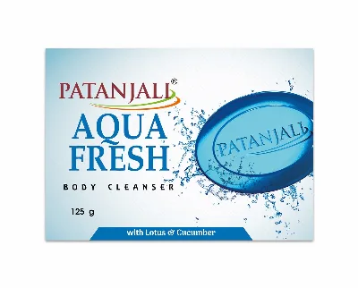 Мило Аквафреш 125 г Patanjali Aquafresh Body Cleanser